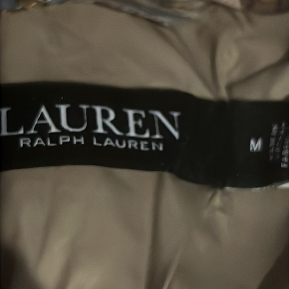 GORGEOUS Puffer Jacket! Lauren by RALPH LAUREN NWT medium with silver accents - Picture 4 of 6